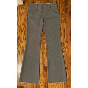 Alice + Olivia Gray Wide Leg Dress Pants